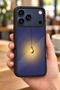 حافظة مقاومة للصدمات متوافقة مع هاتف iPhone 18 Pro مع نمط مصباح مزخرف لحماية الكاميرا