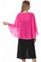 womens Chiffon Cape001 Pashmina Shawl - 6