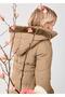 Abel&Lula Belted Girl's Warm Lined Coat_Mnvs5815 - 2