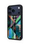 iPhone 18 Pro Max Compatible Patchwork Patterned Shockproof Case with Camera Protection - 4