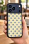 حافظة مقاومة للصدمات متوافقة مع هاتف iPhone 18 Pro مع حماية للكاميرا بنمط منقط