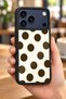 حافظة مقاومة للصدمات متوافقة مع هاتف iPhone 18 Pro مع حماية للكاميرا بنمط براوني