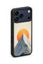 حافظة مقاومة للصدمات متوافقة مع هاتف iPhone 18 Pro مع حماية للكاميرا بنمط Snowy Mountain - 5