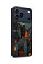 حافظة مقاومة للصدمات متوافقة مع هاتف iPhone 18 Pro مع حماية للكاميرا بنمط القرية - 3