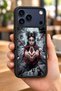 حافظة مقاومة للصدمات متوافقة مع هاتف iPhone 18 Pro Max مع حماية للكاميرا بنمط الدم