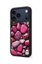 حافظة مقاومة للصدمات متوافقة مع هاتف iPhone 18 Pro باللون الوردي والذهبي مع حماية للكاميرا - 4