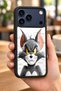 حافظة مقاومة للصدمات متوافقة مع هاتف iPhone 18 Pro Max مع حماية للكاميرا بنمط شعر اللحية