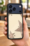 حافظة مقاومة للصدمات متوافقة مع هاتف iPhone 18 Pro مع نمط نجمة لامعة وحماية للكاميرا