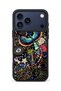 حافظة مقاومة للصدمات متوافقة مع هاتف iPhone 18 Pro Max مع حماية للكاميرا بنمط مطرز - 2