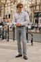 Men's Classic Casual Seasonal Gray Shirt - 2