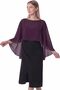 womens Chiffon Cape001 Pashmina Shawl - 4