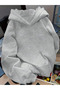 Unisex Men'S/Women's Shiny Star Back Printed Premium Hooded 2-Thread Oversize Sweatshirt Hoodie - 2