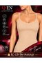 Underwear Passage Women's Bamboo Rope Strap Undershirt 95% Bamboo Micro Perforated Breathable Fabric Air Flow
