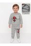 Baby Boy Winter Thick Double Set with Inner Lining and 3 Yarns - 2