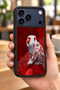 حافظة مقاومة للصدمات متوافقة مع هاتف iPhone 18 Pro مع حماية للكاميرا بنمط بابون