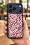 حافظة مقاومة للصدمات متوافقة مع هاتف iPhone 18 Pro مع حماية للكاميرا بنمط جلد الفهد