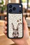 iPhone 18 Pro Max Compatible Ear Patterned Camera Protected Shockproof Case