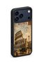 حافظة مقاومة للصدمات متوافقة مع هاتف iPhone 18 Pro Max مع حماية للكاميرا بنمط روما - 5