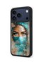 حافظة مقاومة للصدمات متوافقة مع هاتف iPhone 18 Pro مع حماية للكاميرا بنمط تركوازي - 4