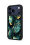 حافظة مقاومة للصدمات متوافقة مع هاتف iPhone 18 Pro مع حماية للكاميرا بنمط أخضر - 4