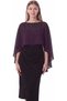 womens Chiffon Cape001 Pashmina Shawl - 3