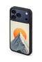 حافظة مقاومة للصدمات متوافقة مع هاتف iPhone 18 Pro مع حماية للكاميرا بنمط Snowy Mountain - 6