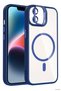 Ilkestor iPhone 11 Remim Lens Cover with Magsafe Stand (10622) - Navy Blue