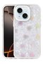 Ilkestor Newface iPhone 14 Lumi Patterned Cover (15125) - White