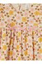 Lcw Baby Ecru Ruffled Floral Baby Girl Dress - 4