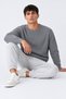 Men's Long Sleeve Anthracite Knitwear Sweater - 3