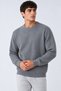 Men's Long Sleeve Anthracite Knitwear Sweater - 2