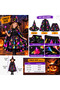 Kids Halloween Witch Hat & Cape Costume Set, 2PCS - 2