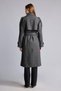 Standard Fit V-Neck Belted Double-Breasted Cashmere Coat H8593Ax26Wn - 6