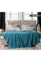 Cotton Blanket Full/Queen, Grey - 2