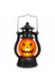 Halloween Pumpkin LED Lantern with Hanging Handle, 15CM