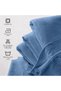 Cotton Blanket Full/Queen, Grey - 4