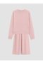 Lcw Kids Pink Plain Loose & Baggy Girls' Set - 3