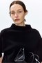Knitted turtleneck top - 2