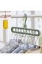 9-Compartment Space-Saving Folding Magic Clothes Hanger (5047) - 5