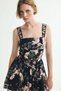 Flared-skirt dress