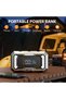 Jump Starter with Air Compressor 15000A 150PSI Portable Car Battery Jump Starter (All Gas/10L Diesel),12V Portable Booster Pack with Jumper Cables, Fast Charging, Emergency Light - 7