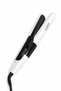 Travel Hair Straightener, Black White Ceramic Flat Iron, Quick Heat Styling Tool for Thick & Fine Hair