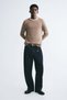 Slim Fit Long-sleeved cotton T-shirt - 3