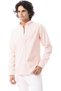 Mens Candy Stripes Pattern Turn Down Collar Modern - 3