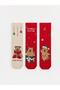 3-Pack New Year's Themed Girls' Socks (W6)