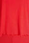 Red Modal Camisole Pajama Set with Stones - 4