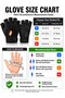Fingerless Gym Gloves for Men and Women, Ultra-Light Breathable Workout Gloves with Silicone Gel Palm Grip and Wrist Strap, Smartwatch Friendly, for Weightlifting, Cycling and Fitness, Black - 2