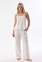 Ecru Muslin Pajama Set