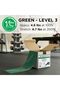 Resistance Band 25 Yard Roll, Heavy Green Non-Latex Professional Elastic Bands For Upper & Lower Body Exercise Workouts, Physical Therapy, Pilates, Rehab, Dispenser Box, Intermediate Level 1 - 3