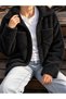 Women's Soft Textured Plush Shirt Jacket Kpln